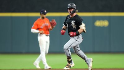 Cam Smith - Andrew Benintendi - Jeremy Pena - White Sox sweep Astros for first playoff series win since 2005 - ESPN - espn.com - Usa - county Cleveland - county White - Houston