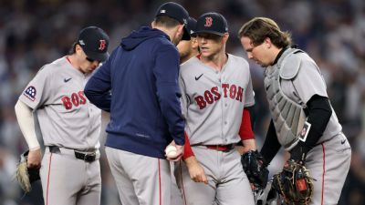 Red Sox's Sonny Gray not happy for being lifted after 70 pitches - ESPN