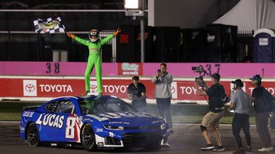 Kyle Busch - Kyle Busch's life celebrated in ceremony at Charlotte Motor Speedway - ESPN - espn.com