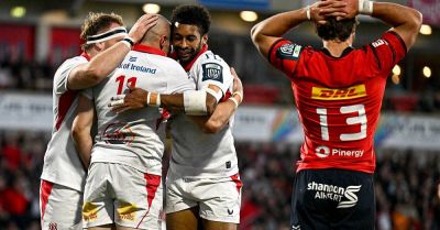Munster cling on for draw after Ulster’s ferocious 21-point comeback