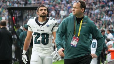 Eagles, already depleted at RB, lose Will Shipley to foot injury - ESPN