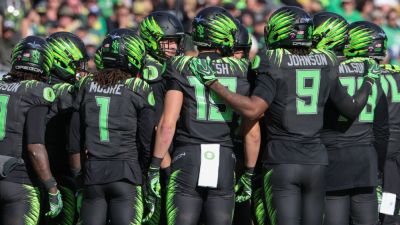 Officials spotted ball incorrectly on Oregon conversion try - ESPN - espn.com - state Oregon