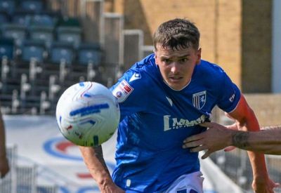 Luke Cawdell - Medway Sport - Ronan Hale’s reaction after two goals for Gillingham in their 4-1 away win over Rotherham United - kentonline.co.uk