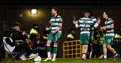 Dylan Watts winner sends Shamrock Rovers six points clear after fiery Dublin derby - breakingnews.ie