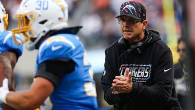 Jim Harbaugh says he, Chargers owners 'in this fight together' - ESPN