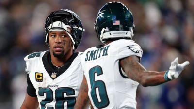 Eagles' Saquon Barkley ruled out; DeVonta Smith to return - ESPN