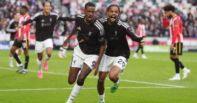Isak wins it for Liverpool as nine-man Brentford lose heads and unbeaten start