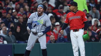 Rays capitalize on Guardians' errors in Game 4 to even ALCS - ESPN