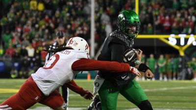 Dylan Raiola - Dan Lanning - Dylan Raiola comes off bench to rally Oregon past Nebraska - ESPN - espn.com - state Oregon - state Nebraska