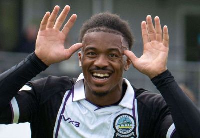 Matthew Panting - Dover Athletic forward Decarrey Sheriff on reaching the FA Cup first round for the first time in his career after scoring twice against Dorking Wanderers - kentonline.co.uk