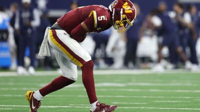 Commanders QB Jayden Daniels (elbow) ruled out vs. Colts - ESPN