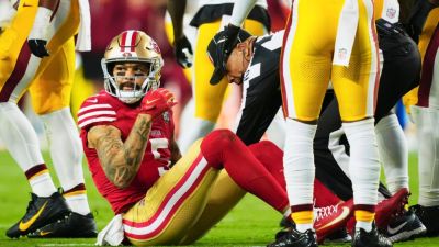 Mike Evans - Brock Purdy - 49ers rule out Mike Evans due to Achilles injury - ESPN - espn.com - Washington - San Francisco - Jordan - county Santa Clara
