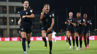 Alex Morgan - USWNT Under-17 sets World Cup record with 17-0 win over Samoa - ESPN - espn.com - Germany - Usa - Norway - China - Morocco - Thailand - Samoa - New Caledonia