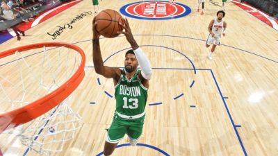Jalen Duren - Duncan Robinson - Jayson Tatum - Jaylen Brown - Paul George - Cade Cunningham - Derrick White - Payton Pritchard - Paul George's 38 not enough as Pistons rally to defeat Celtics - ESPN - espn.com - New York - Philadelphia