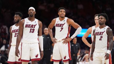 Anthony Edwards - Giannis Antetokounmpo - Giannis Antetokounmpo says Heat need to trust each other more - ESPN - espn.com - state Minnesota