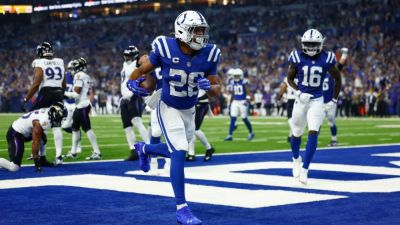 Chris Ballard - Derrick Henry - Jonathan Taylor - Shane Steichen - Source - Several teams interested in Colts' Jonathan Taylor - ESPN - espn.com - state Minnesota - county Henry