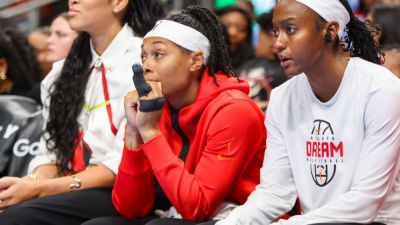 Dream's Allisha Gray (hand) 'feeling fine, but I am not 100%' - ESPN