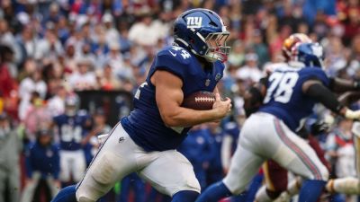 Sources - Cam Skattebo expected to be Giants' lead RB - ESPN