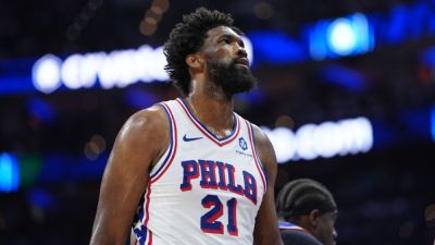 76ers rule Embiid out with plantar fasciitis management - ESPN