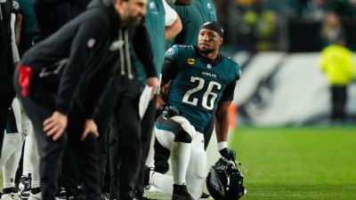 Dallas Cowboys - Nick Sirianni - Saquon Barkley - Eagles' Saquon Barkley hobbled but efficient in loss to Cowboys - ESPN - espn.com
