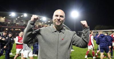 ‘What you live for’: Fleetwood revel in seismic Arsenal shock after Dowman sees red