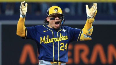 Red Sox - William Contreras - Salvador Perez - Williams - Brewers' William Contreras earns World Series MVP honors - ESPN - espn.com - Venezuela - county San Diego
