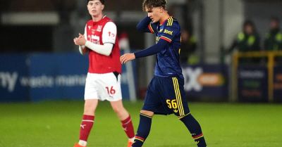 Arsenal lose appeal against Max Dowman’s red card in Fleetwood defeat