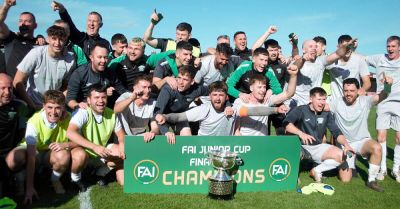 Cialan O’Sullivan bags winner as Coachford claim FAI Junior Cup in dramatic fashion