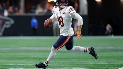 Mitchell Trubisky - Caleb Williams - Source: Bears QB Caleb Williams fined again for cleats - ESPN - espn.com