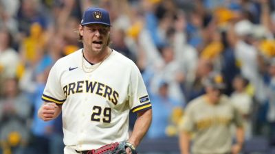 Brewers escape Game 1 after roof-aided out ends Padres' hopes - ESPN