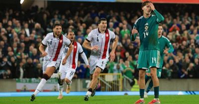 Isaac Price - Northern Ireland rue Isaac Price penalty miss as they draw with Georgia - breakingnews.ie - Georgia - Ireland - county Price