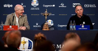 Donald and Furyk expect Adare to avoid repeat of Bethpage Ryder Cup crowd trouble