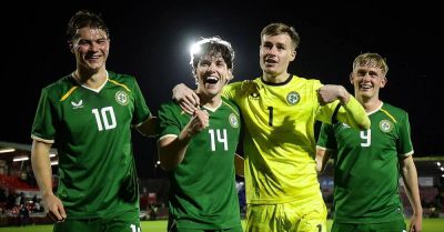 Ireland seal Euro U21 play-off berth after come-from-behind victory over England