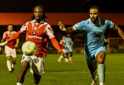 Ebbsfleet United 1 Folkestone Invicta 0 match report: Daniel Ogunleye’s early goal settles National League South derby