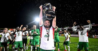 Finn Harps - Maguire stars in Cork City title party as brace sinks Finn Harps - breakingnews.ie