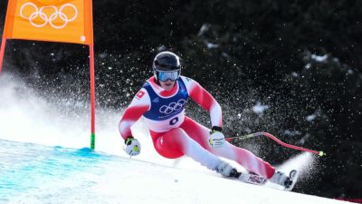 Swiss skier Franjo von Allmen secures first 2026 Winter Olympics gold with men's downhill win