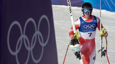 Swiss skier Von Allmen makes history by winning third Olympic gold