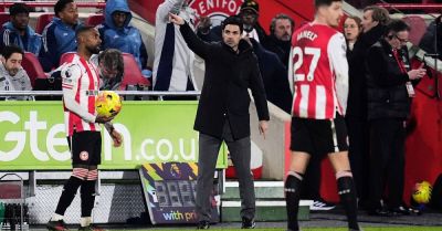 Arsenal boss Mikel Arteta says ‘chaos’ at Brentford could have been worse