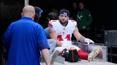 Fred Warner - Chris Szagola - Giants' Cam Skattebo gives update on gruesome injury rehab, reveals who he sought advice from on recovery - foxnews.com - New York - San Francisco - county Eagle - state Pennsylvania