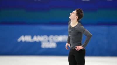 Grateful Maxim Naumov finishes Olympic skating debut - ESPN