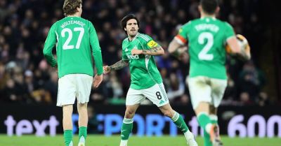 Aston Villa - Eddie Howe - Tammy Abraham - Unai Emery - Lucas Digne - Lewis Hall - Jacob Murphy - Chris Kavanagh - Sandro Tonali bags brace as Newcastle beat 10-man Aston Villa in FA Cup - breakingnews.ie