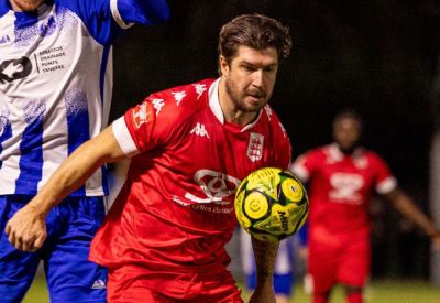 Faversham Town manager Tommy Warrilow reacts to 3-3 Isthmian South East draw against Sittingbourne
