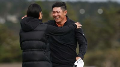 Collin Morikawa - Scottie Scheffler - Morikawa wins Pebble Beach, first PGA Tour victory since '23 - ESPN - espn.com - Japan