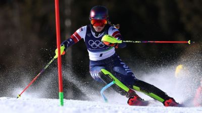 Mikaela Shiffrin wins slalom to snap 8-year Olympic drought - ESPN