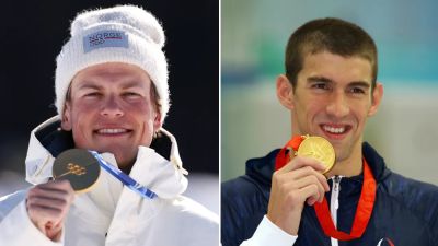 Olympian joins Michael Phelps in rare gold medal territory after winning 10th event