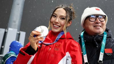 Eileen Gu - Eileen Gu's interaction with reporter over winning silver instead of gold goes viral: ‘Ridiculous perspective’ - foxnews.com - Italy - China