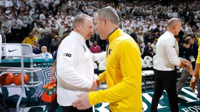 Dusty May, Tom Izzo accuse each other's team of dirty play - ESPN