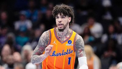 NBA star LaMelo Ball storms out of press conference when questioned about recent car crash