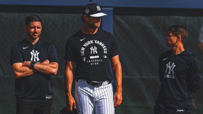 Yankees' Gerrit Cole Throws 96.9 mph in 1st Session vs. Hitters Since Tommy John Surgery