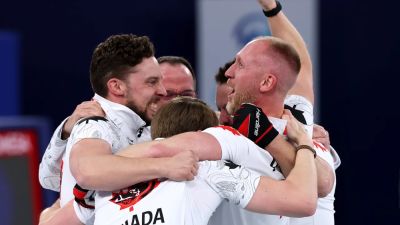 David J.Phillip - Marc Kennedy - Brad Jacobs - Canadian men's curling team wins gold medal after being embroiled in cheating controversy - foxnews.com - Britain - Sweden - Switzerland - Italy - Usa - Canada